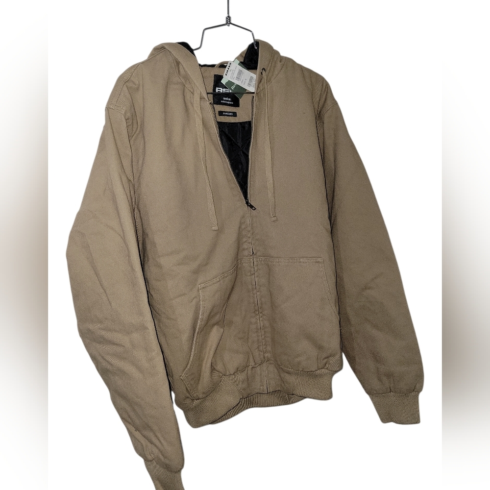 RSQ Mens Oversized Twill Jacket SZ M NWT
